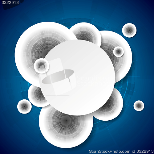 Image of Abstract corporate technology background