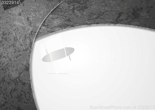 Image of Abstract grey grunge wall background