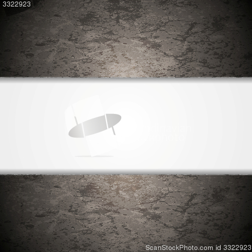 Image of Abstract grey grunge wall background
