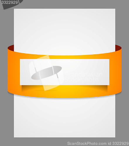 Image of Abstract corporate vector flyer design