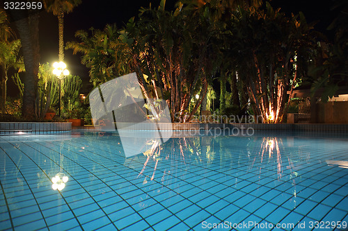 Image of Pool at night2