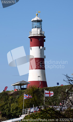 Image of Smeatons Tower, Plymouth Hoe UK.