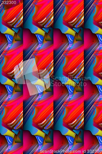 Image of Abstract 3d background