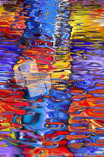 Image of Abstract 3d background