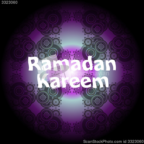 Image of Ramadan Kareem (Happy Ramadan for you)