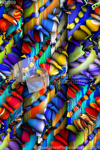 Image of Abstract 3d background