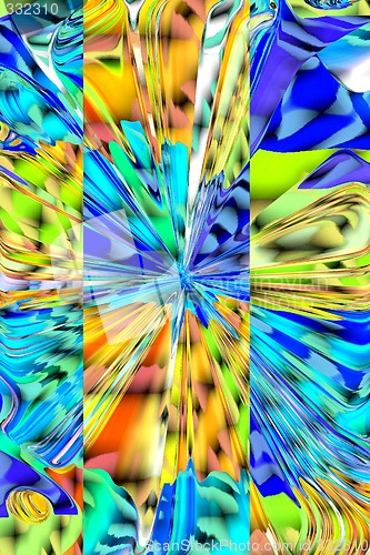 Image of Abstract 3d background