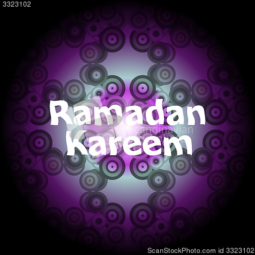 Image of Ramadan Kareem (Happy Ramadan for you)