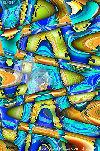Image of Abstract 3d background
