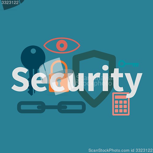 Image of Web security concept.