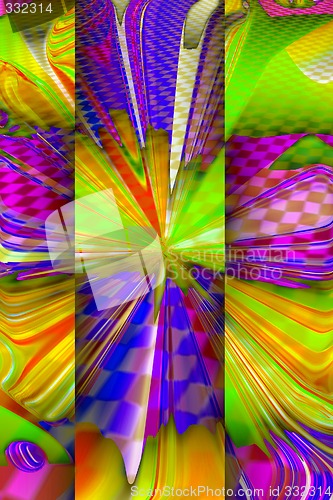 Image of Abstract 3d background