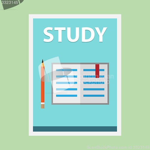 Image of Flat design vector illustration concepts of education.