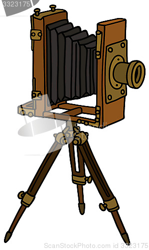 Image of Vintage photographic camera