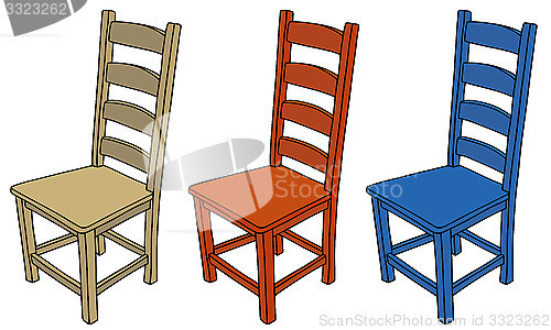 Image of Color chairs