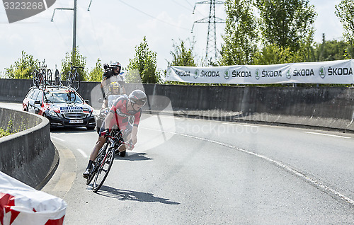 Image of The Cyclist Tejay van Garderen - Tour de France 2014