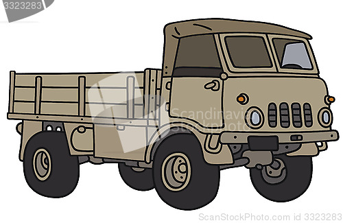 Image of Old military truck