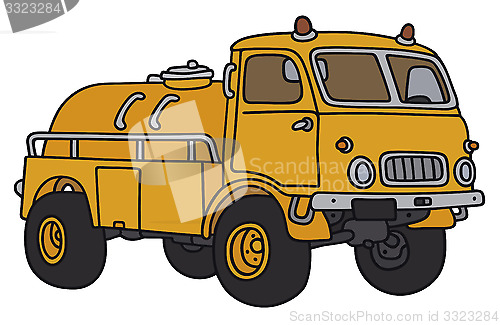 Image of Old tank truck