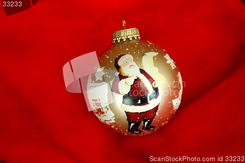 Image of Santa Christmas Ornament