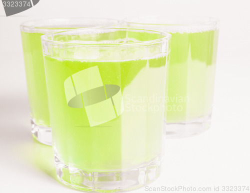 Image of Green apple juice