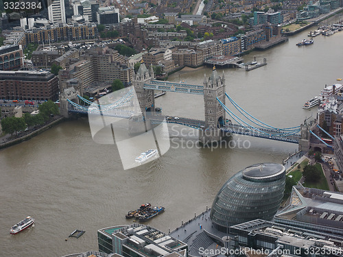 Image of Aerial view of London