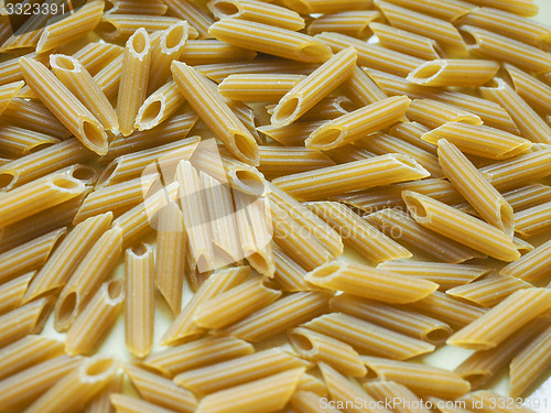 Image of Penne pasta background