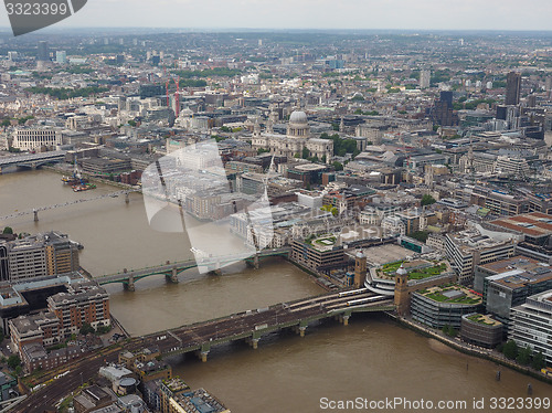 Image of Aerial view of London
