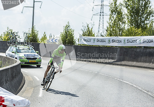 Image of The Cyclist Bauke Mollema - Tour de France 2014