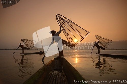 Image of ASIA MYANMAR INLE LAKE