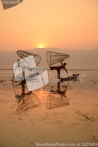 Image of ASIA MYANMAR INLE LAKE