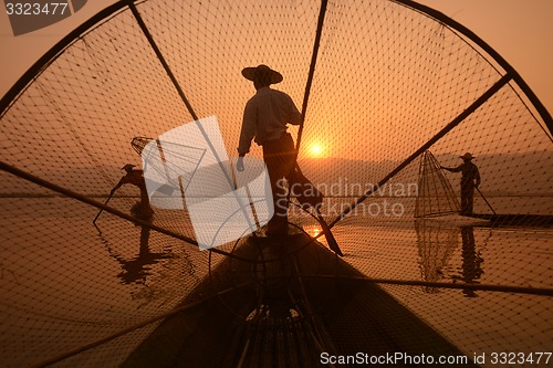 Image of ASIA MYANMAR INLE LAKE