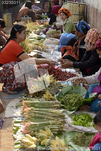 Image of ASIA MYANMAR NYAUNGSHWE  MARKET