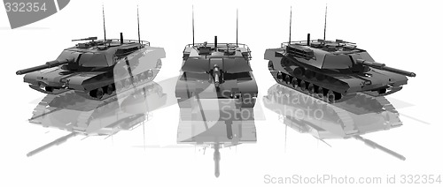 Image of black tanks