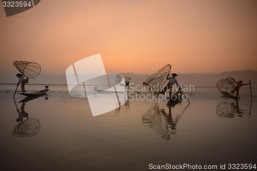 Image of ASIA MYANMAR INLE LAKE