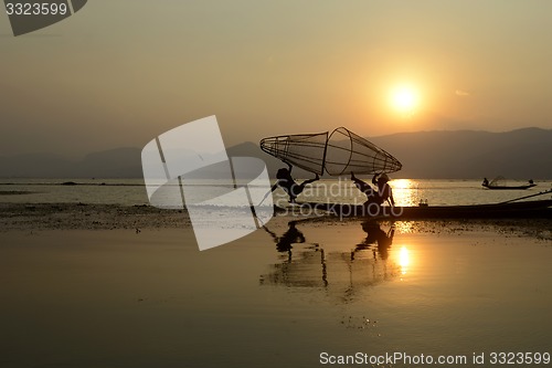 Image of ASIA MYANMAR INLE LAKE