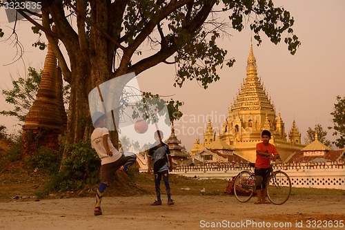 Image of ASIA MYANMAR NYAUNGSHWE SOCCER FOOTBALL