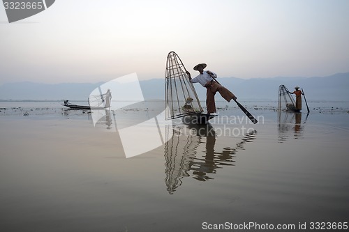 Image of ASIA MYANMAR INLE LAKE