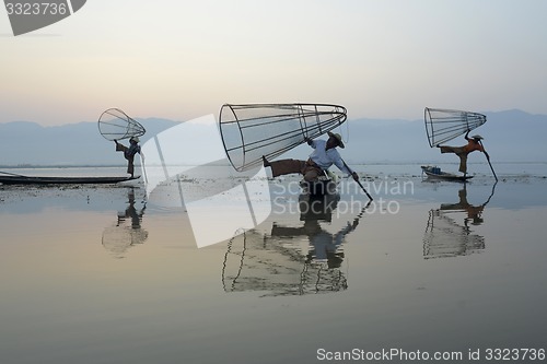 Image of ASIA MYANMAR INLE LAKE