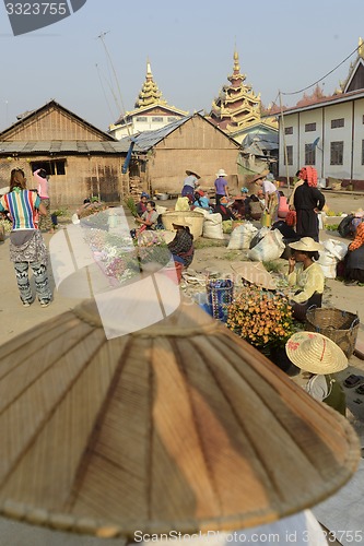 Image of ASIA MYANMAR NYAUNGSHWE INLE LAKE MARKET