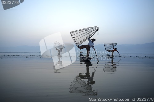 Image of ASIA MYANMAR INLE LAKE