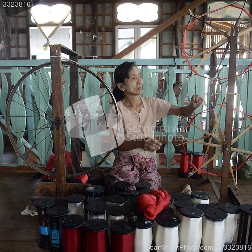 Image of ASIA MYANMAR NYAUNGSHWE WEAVING FACTORY