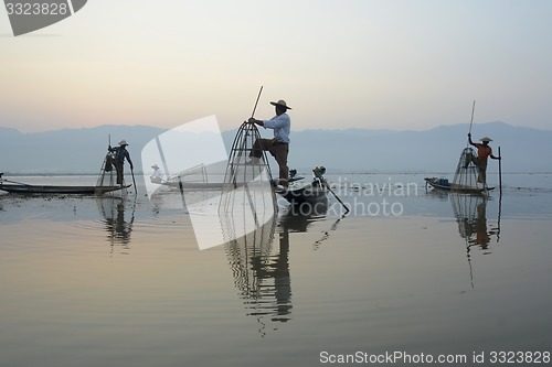 Image of ASIA MYANMAR INLE LAKE