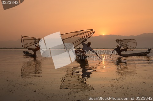 Image of ASIA MYANMAR INLE LAKE