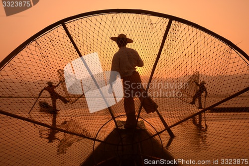 Image of ASIA MYANMAR INLE LAKE