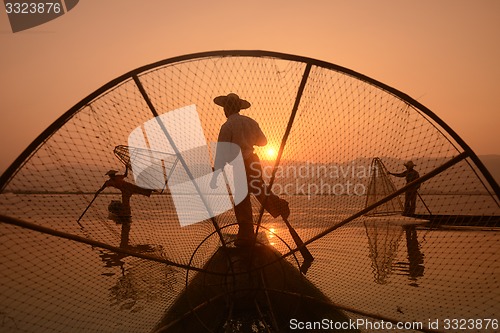 Image of ASIA MYANMAR INLE LAKE