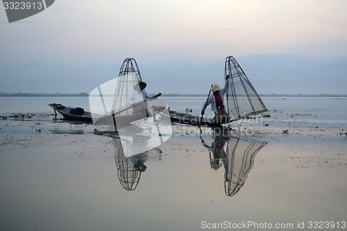 Image of ASIA MYANMAR INLE LAKE