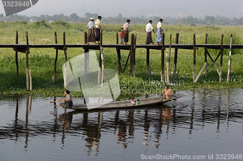 Image of ASIA MYANMAR NYAUNGSHWE FLOATING GARDENS