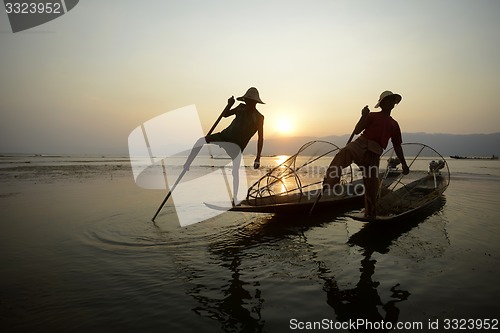 Image of ASIA MYANMAR INLE LAKE