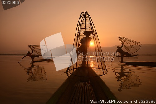 Image of ASIA MYANMAR INLE LAKE