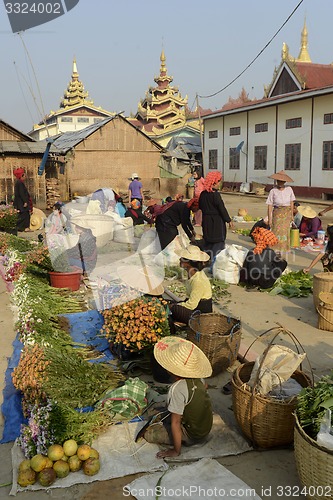 Image of ASIA MYANMAR NYAUNGSHWE INLE LAKE MARKET