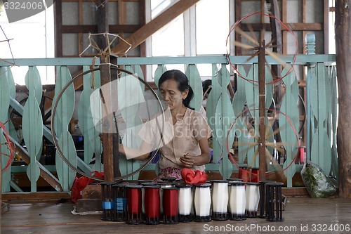 Image of ASIA MYANMAR NYAUNGSHWE WEAVING FACTORY